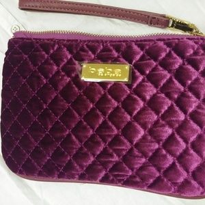 Bebe Velvet  Wristlet